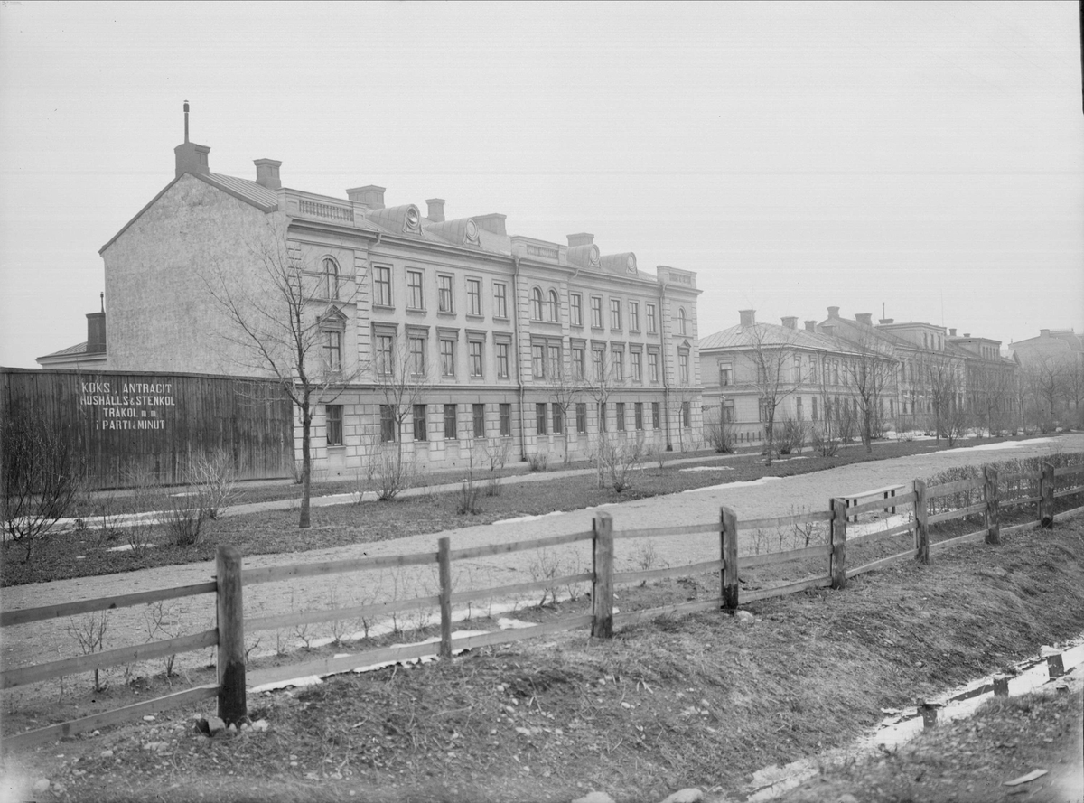 Alfred Dahlgren, The Quarter Folkvang, Österplan, Kvarngärdet, Uppsala 1901 -1902