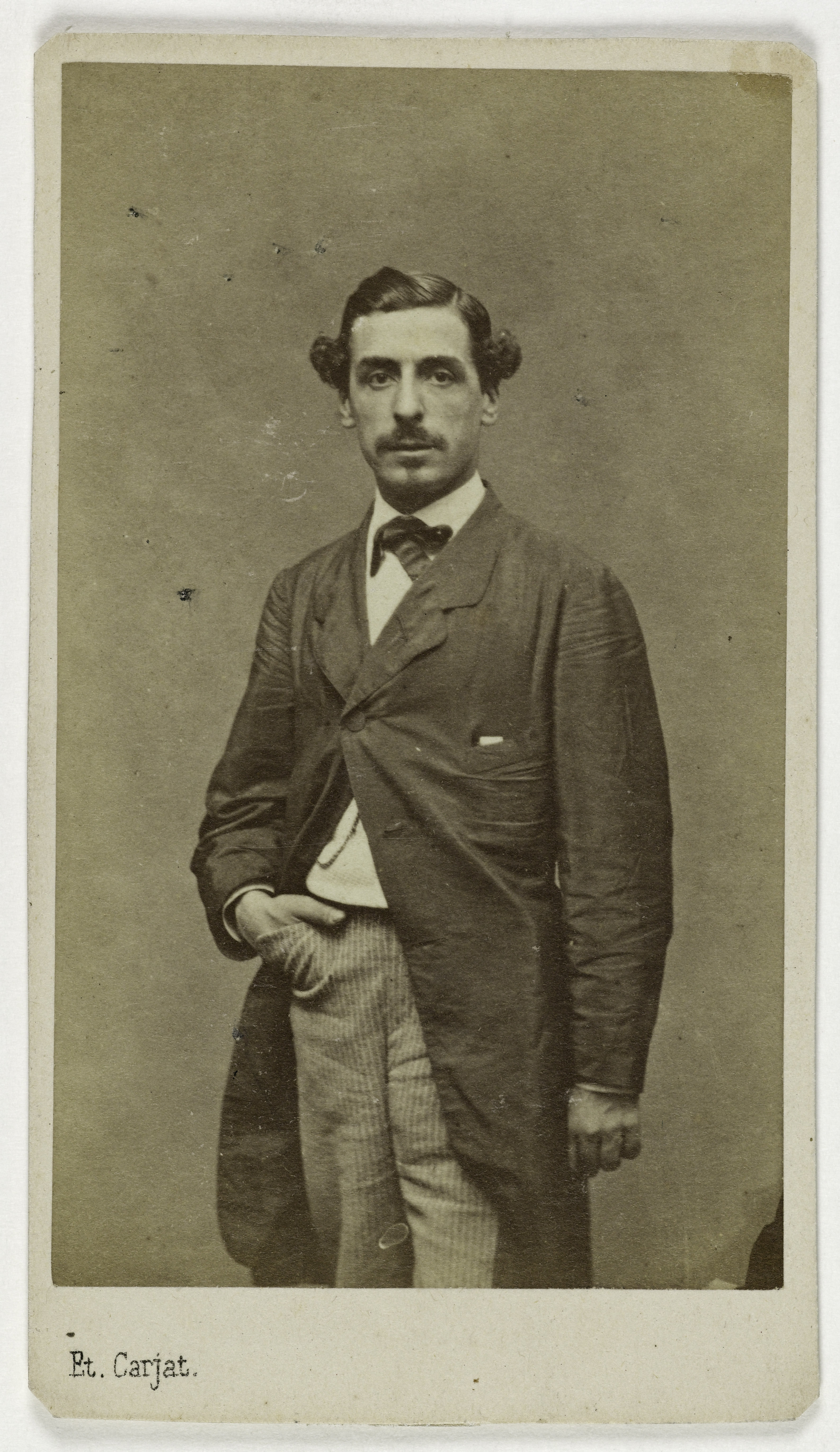 Carjat & Cie, Portrait de Grenier Pierre Eugène, (acteur)