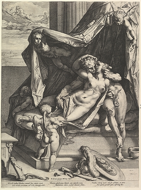 Hendrick Goltzius, Mars and Venus