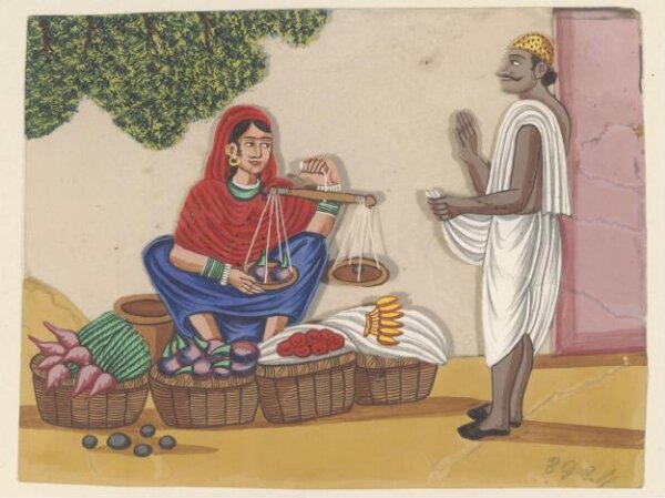 Unknown, One of eleven paintings of occupations.