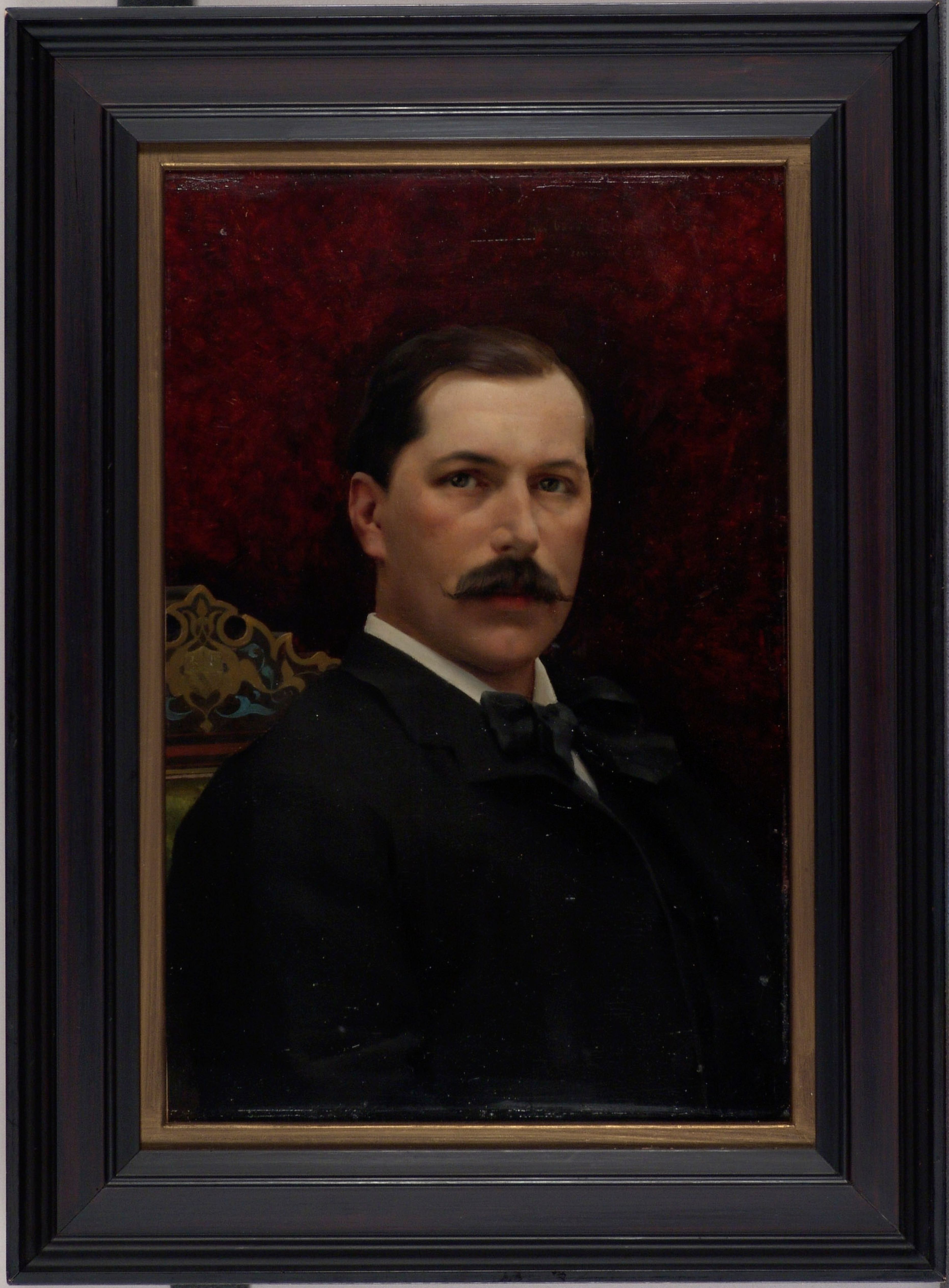 Gunnar Berndtson, Portrait of Baron Delort de Gléon