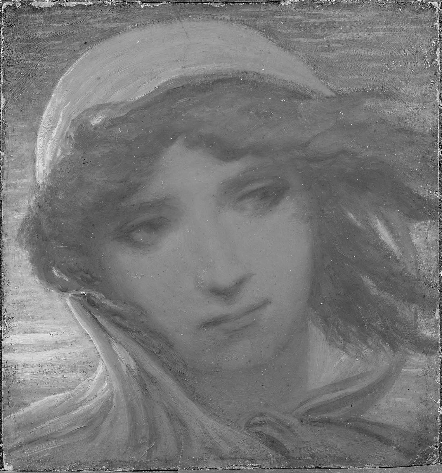 Elihu Vedder, Ideal Head — Dawn