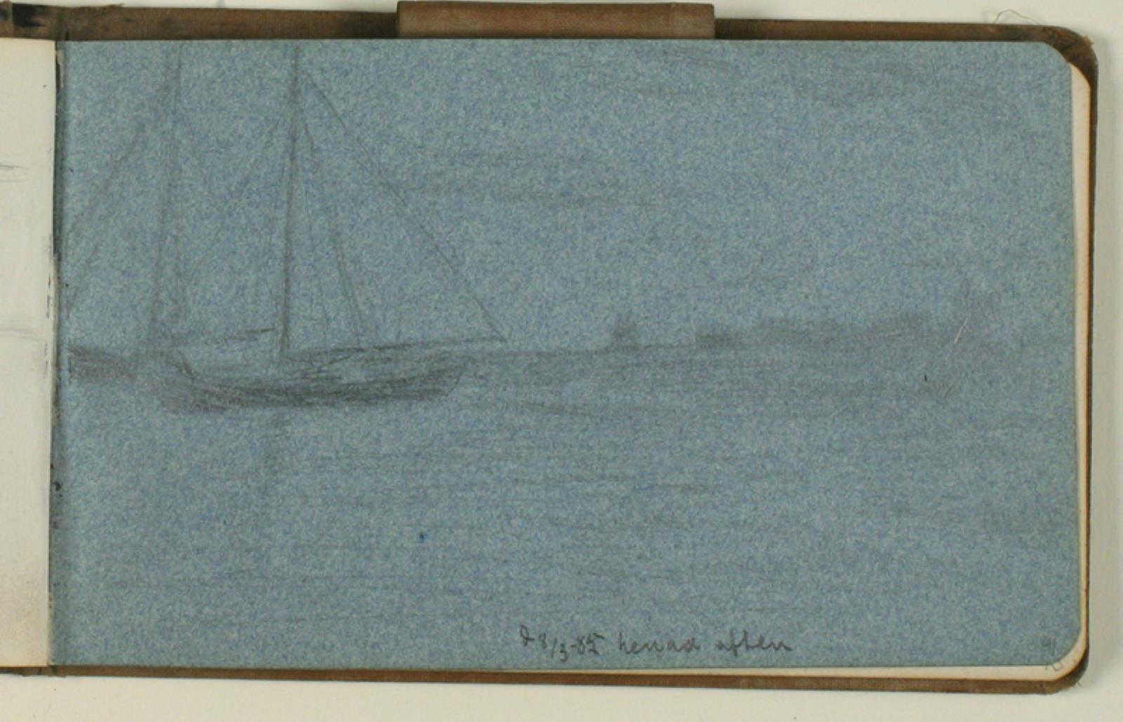 Niels Larsen Stevns, Marine