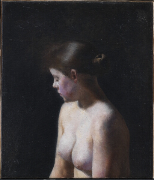 Vilhelm Hammershøi, Nøgen kvindelig model