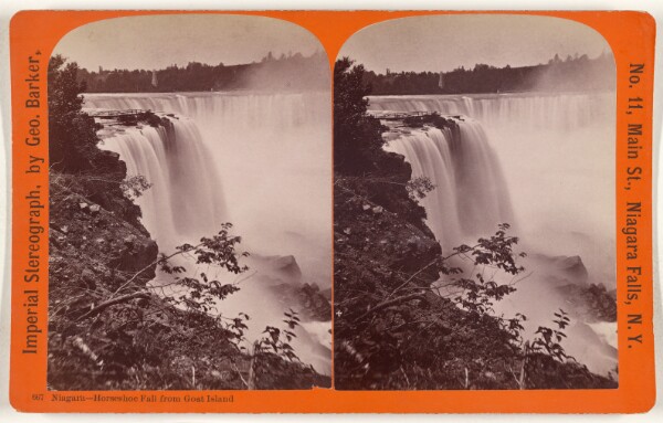 George Barker, Niagara - Horseshoe Fall from Goat Island