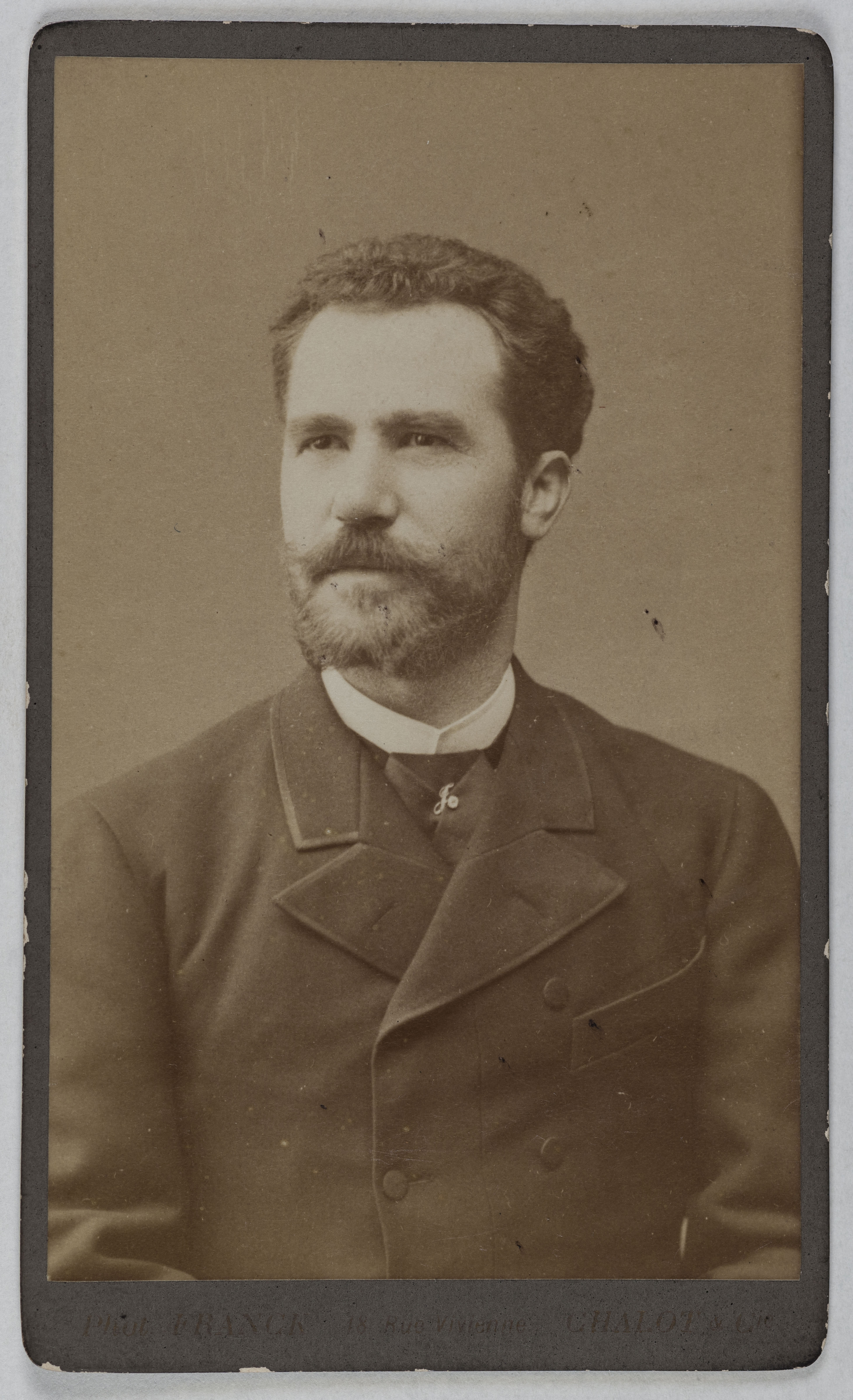 Anonyme, Portrait de Julian Gayane (ou Gajane) (1844-1890), (chanteur espagnol)