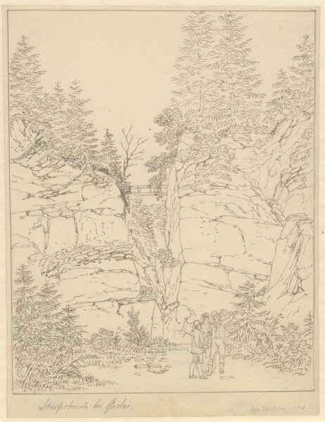 C.W. Eckersberg, Skiferbrud ved Goslar