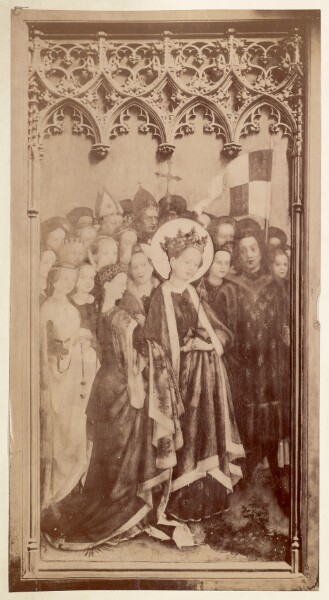 Unknown, [Altarpiece of the Patron Saints of Cologne by Stefan Lochner, center panel]