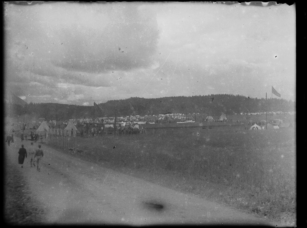 Skötsner-Edhlund, View of Tent Place, Sweden