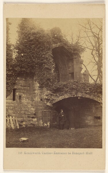 Francis Bedford, Kenilworth Castle - Entrance to Banquet Hall.