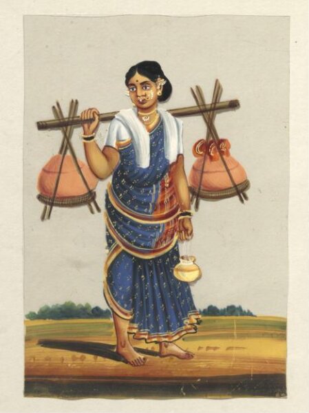 Unknown, One of twelve paintings depicting occupations.