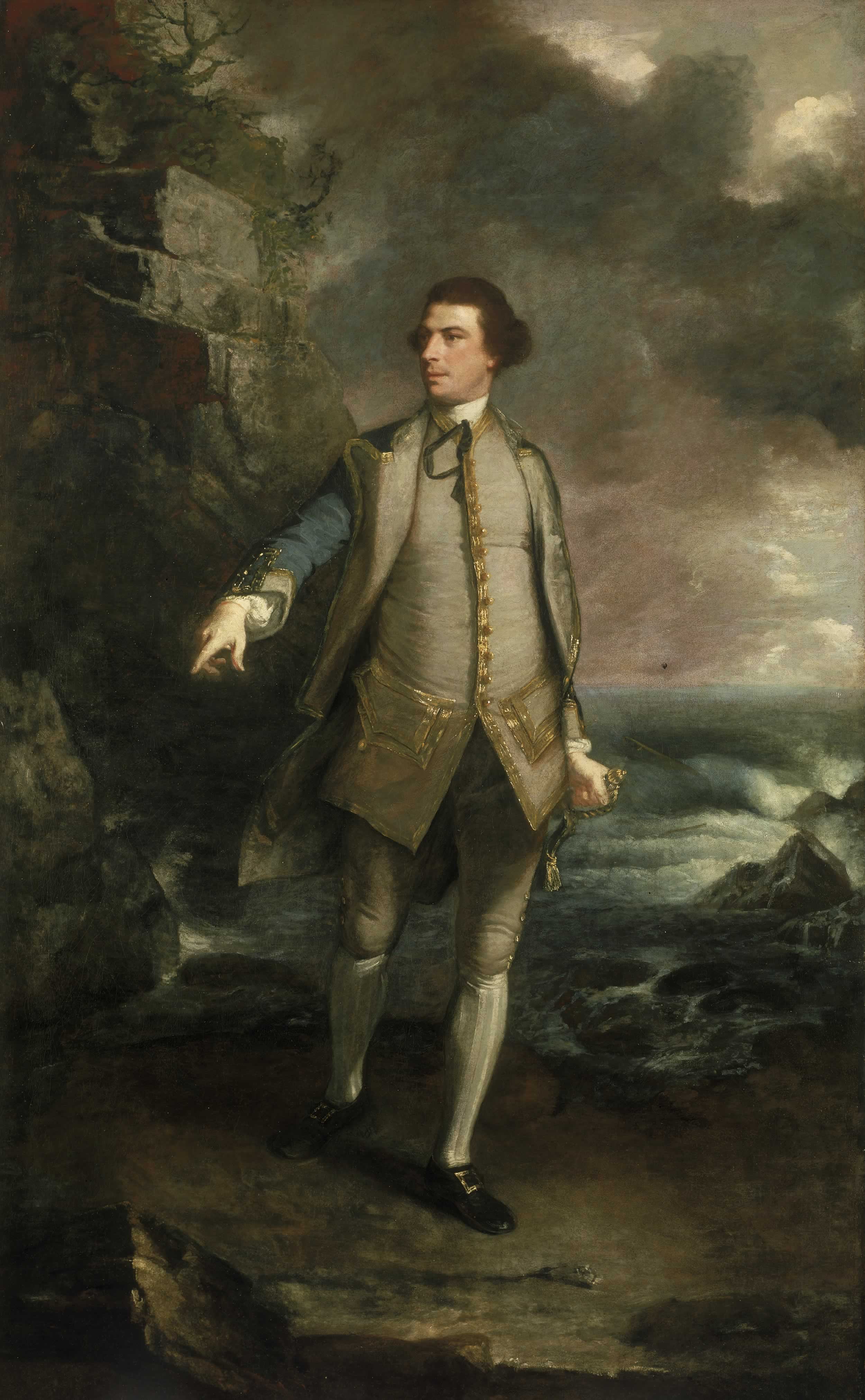 Joshua Reynolds, Captain the Honourable Augustus Keppel, 1725-86