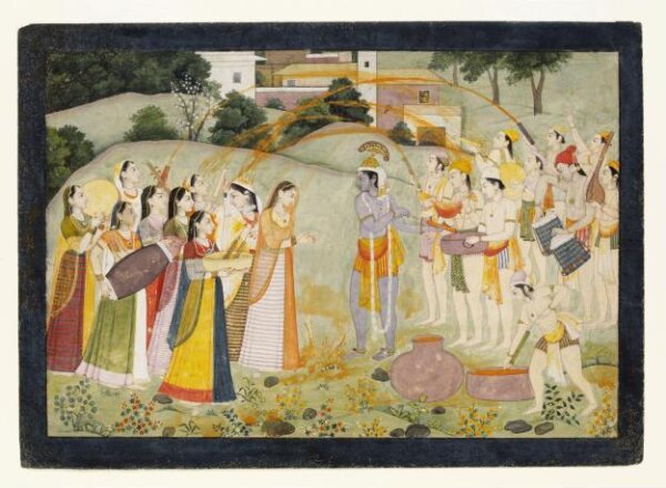 Unknown, Krishna and Radha