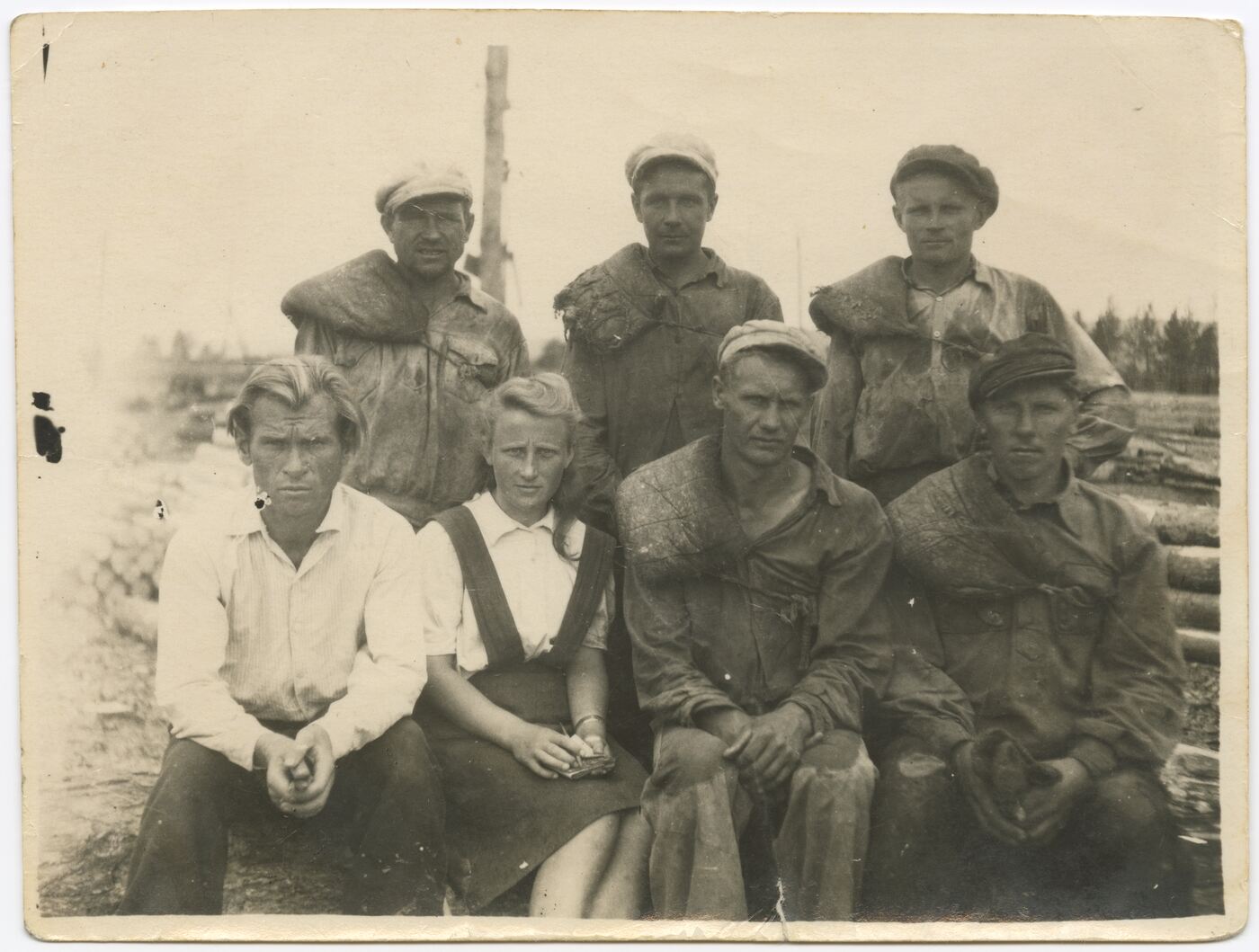 Nežinomas autorius, Medžių krovėjų brigada