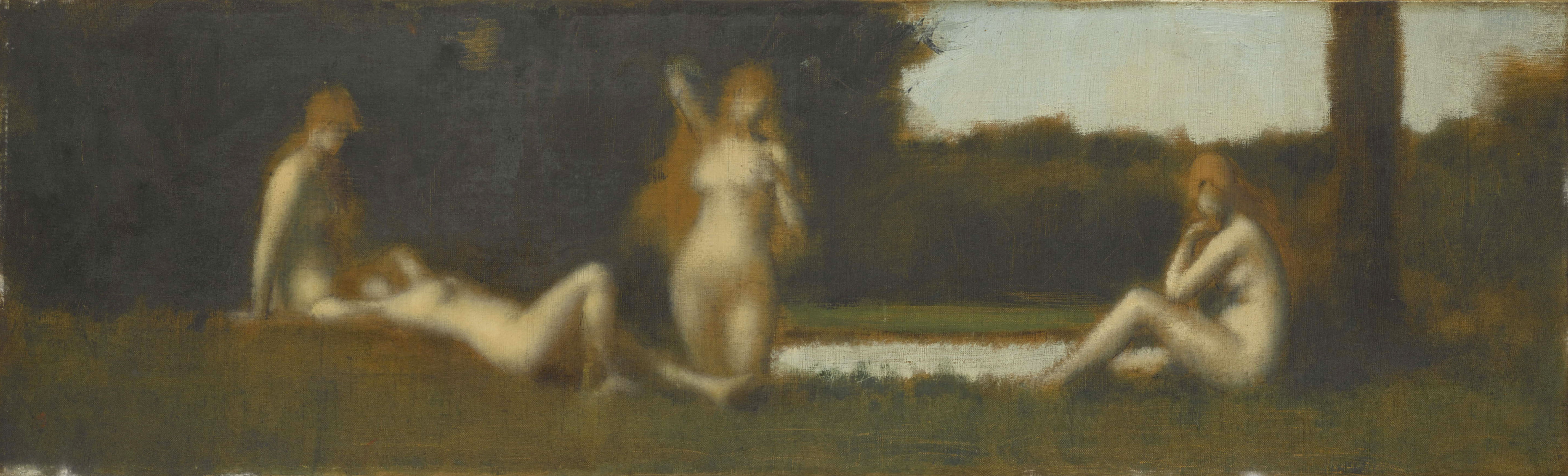 Jean-Jacques Henner, Nymphes à la sortie du bain