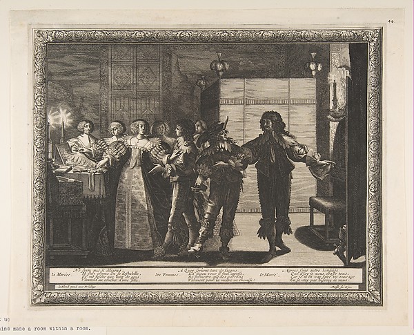 Abraham Bosse, The Bride Taken Home
