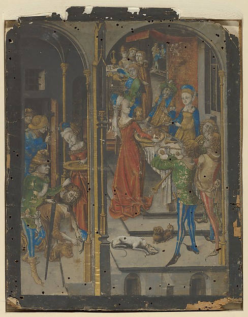 Israhel van Meckenem, The Beheading of St. John the Baptist