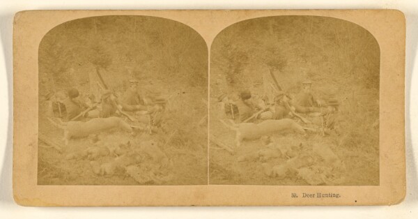 Benjamin West Kilburn, Deer Hunting.
