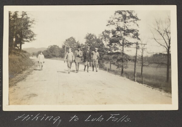 Unknown, [Hiking to Lula Falls]