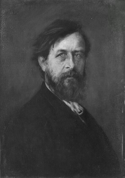 Franz von Lenbach, Porträt Arnold Böcklins