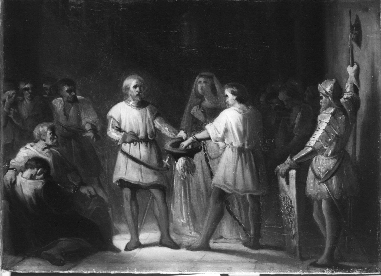 Jozef Israëls, Year 1298. The IJselsteinse auctions prisoner of war to life