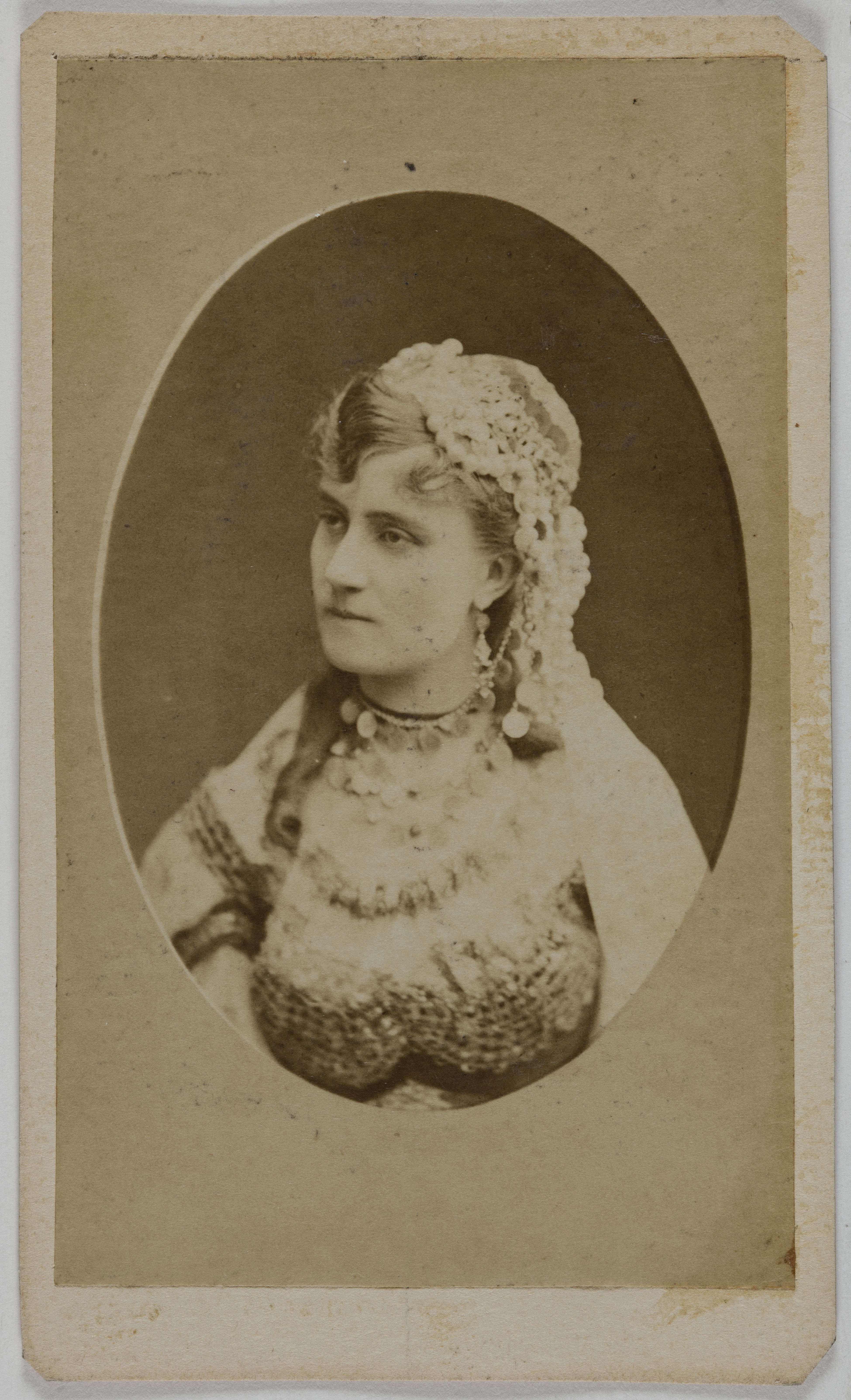 Anonyme, Portrait d'Eugénie Bade (actrice)