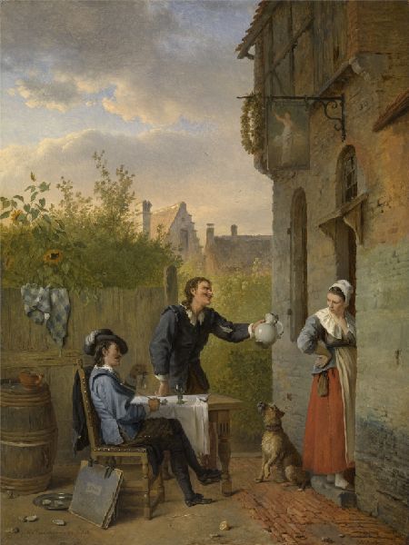 Ignatius Josephus Van Regemorter, Tavern Scene