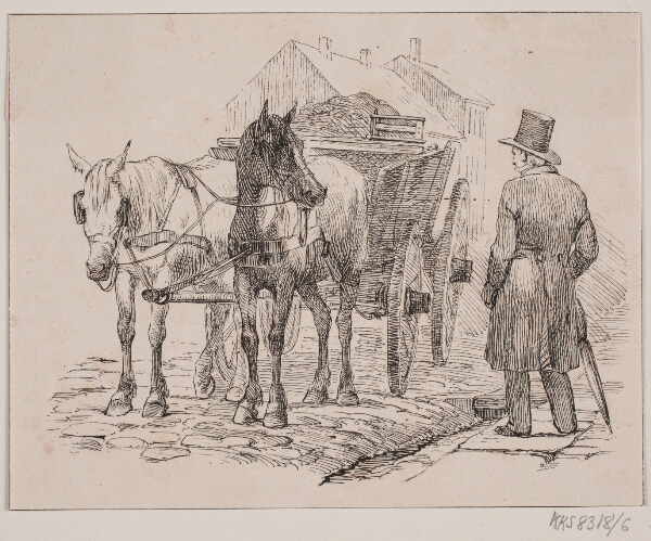 Adolph Kittendorff, Skraldemandshesten