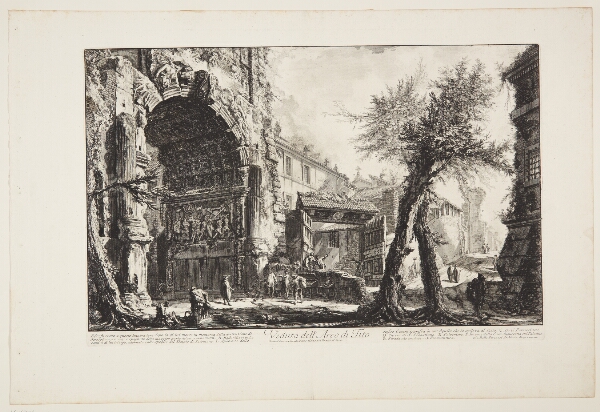 Giovanni Battista Piranesi, Titus' triumfbue
