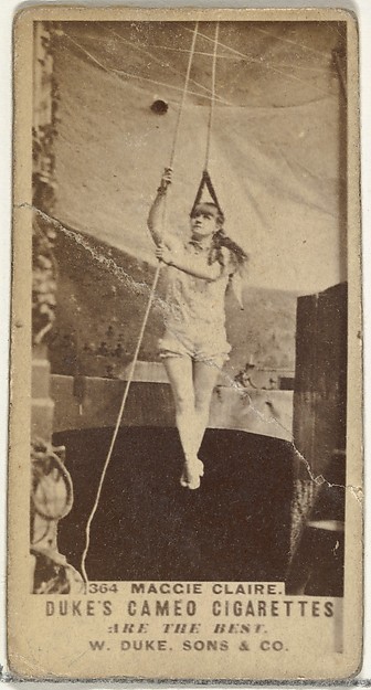 W. Duke, Sons & Co., Card Number 364, Maggie Claire, from the Actors and Actresses series (N145-5) issued by Duke Sons & Co. to promote Cameo Cigarettes
