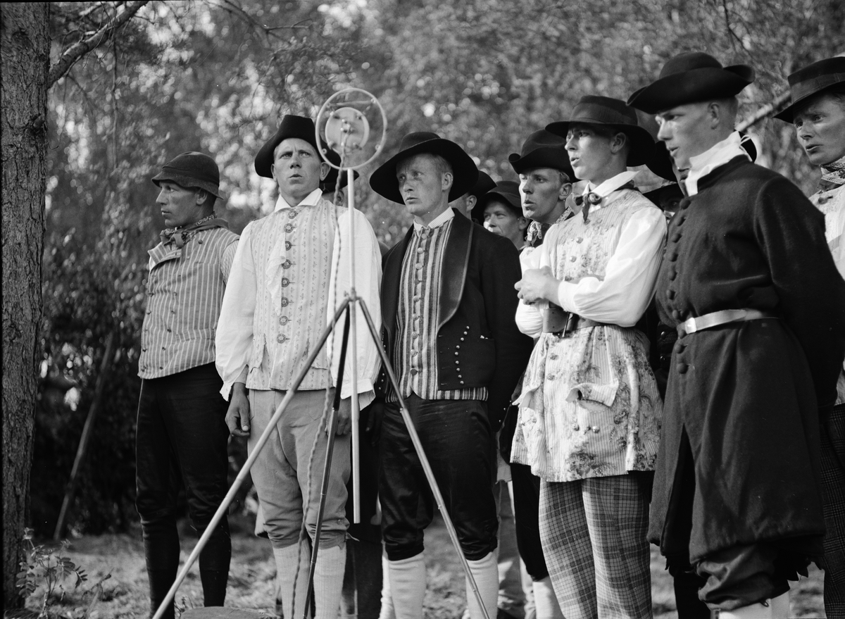 Paul Sandberg, Deltagare i festspelet på Svenska Landsbygdens Ungdomsförbunds riksting i Gamla Uppsala juni 1936