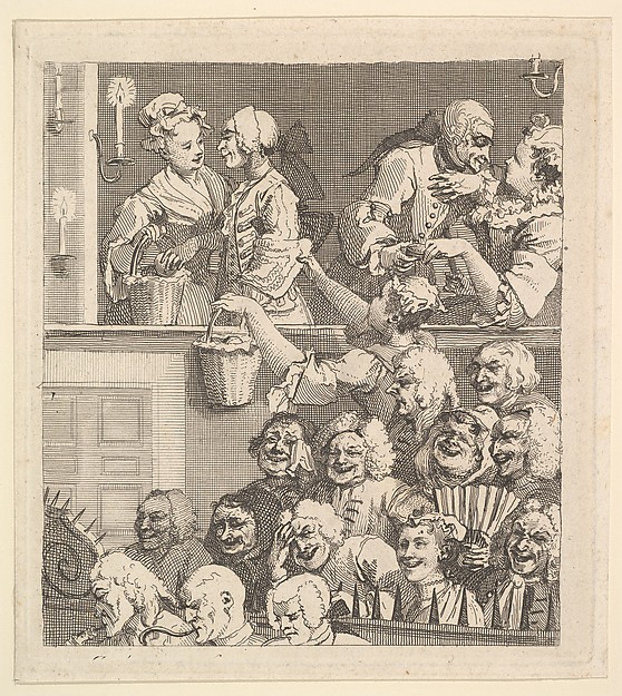 William Hogarth, The Laughing Audience