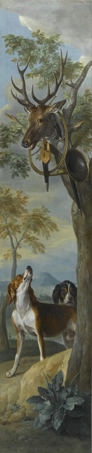 Alexandre-François Desportes, Trophée de chasse à la tête de cerf