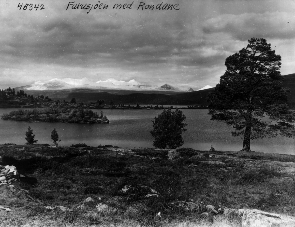 Anders Beer Wilse, Rondane, Furusjoen, Landskap