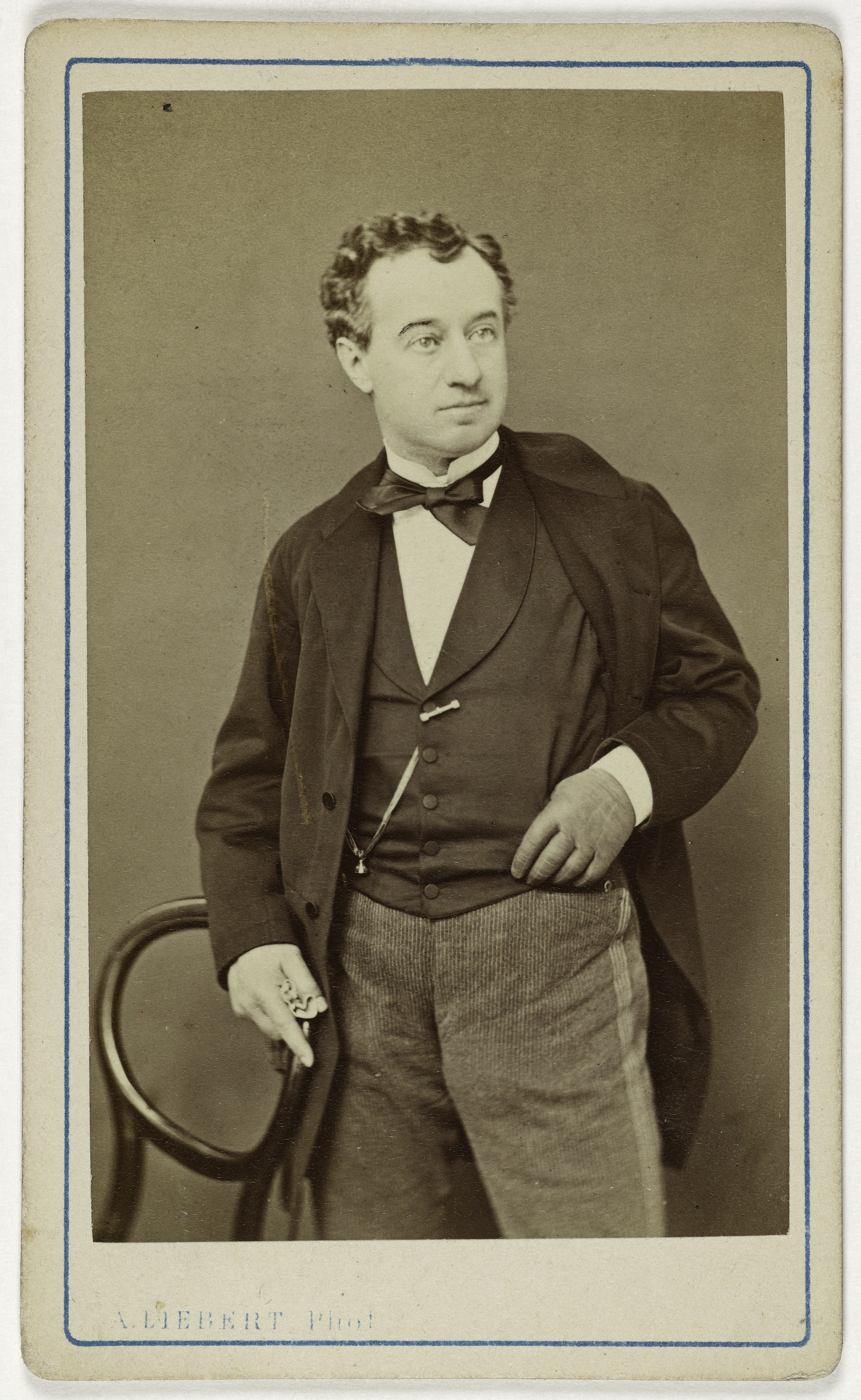 Alphonse Liébert, Portrait de Got Edmond, (1822-1901), (acteur)