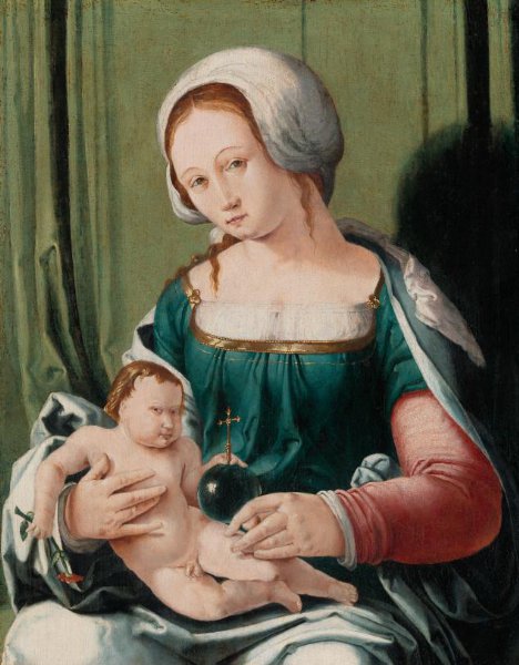 Lucas van Leyden, Maria met kind