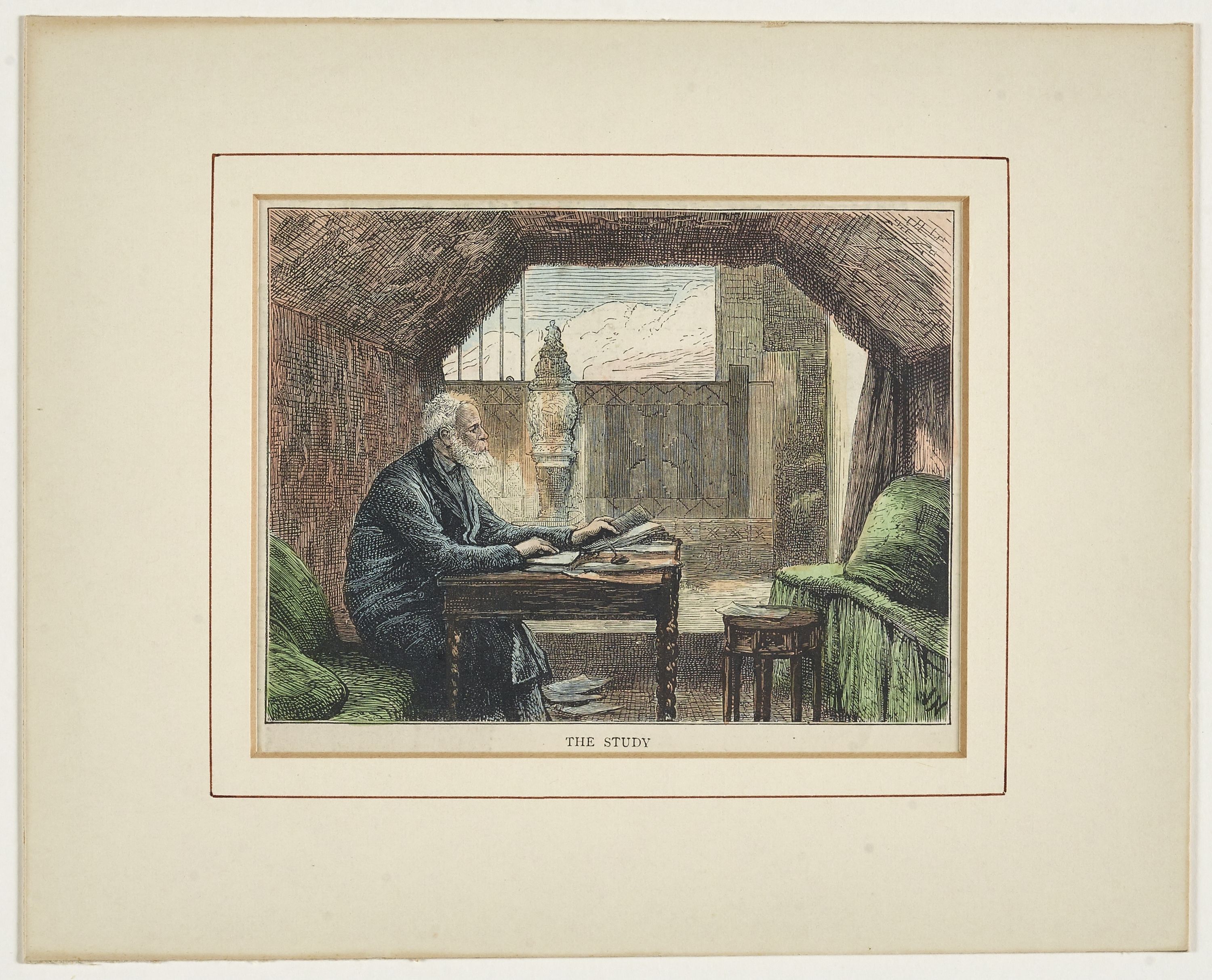 Anonyme, The study