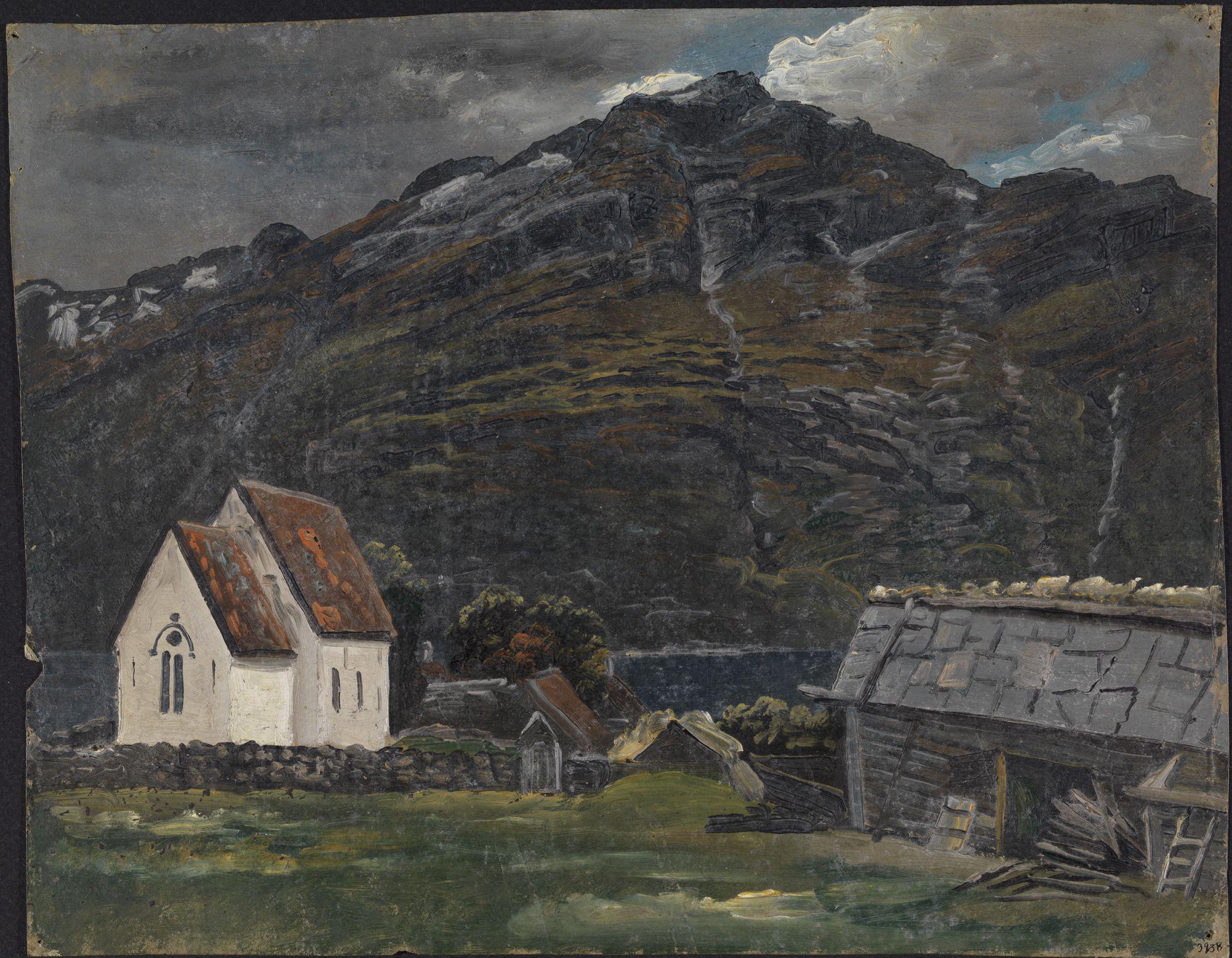 Knud Baade, The Church at Ullensvang in Hardanger