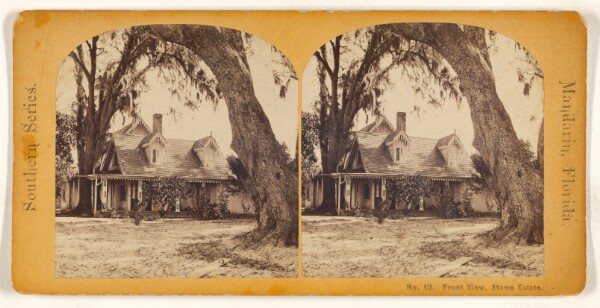 Unknown, Front View, Stowe Estate, Mandarin, Florida.