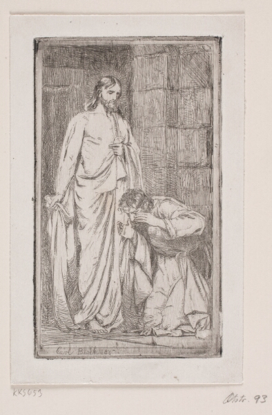 Carl Bloch, Kristus og den vantro Thomas