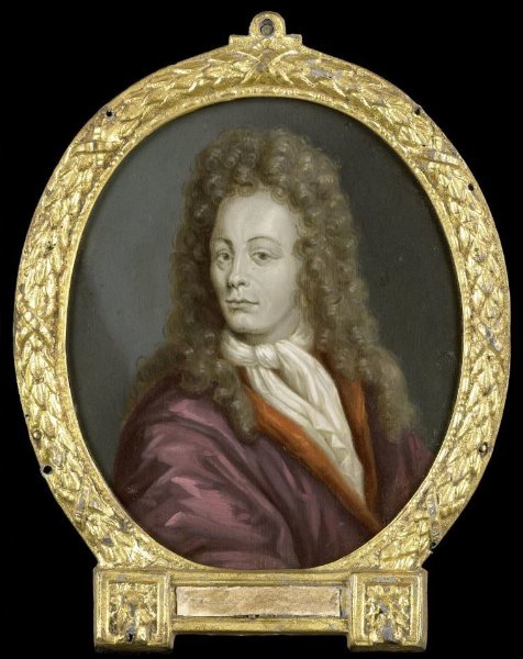 Arnoud van Halen, Portrait of Tobias Gutberleth, Man of Letters in Leeuwarden