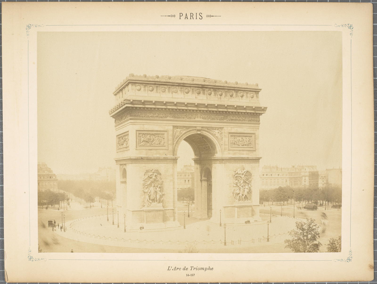 Desconegut, Paris. The Arc de Triomphe