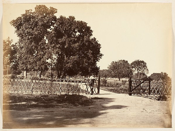 Unknown, [View of Garden]