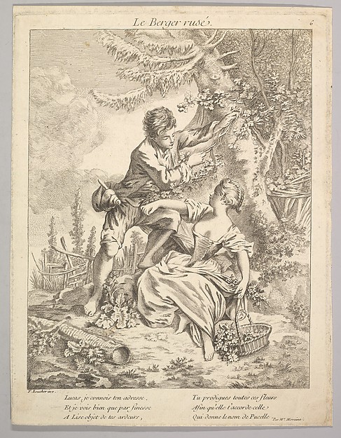 Anonymous, French, 18th century, The Sly Shepherd