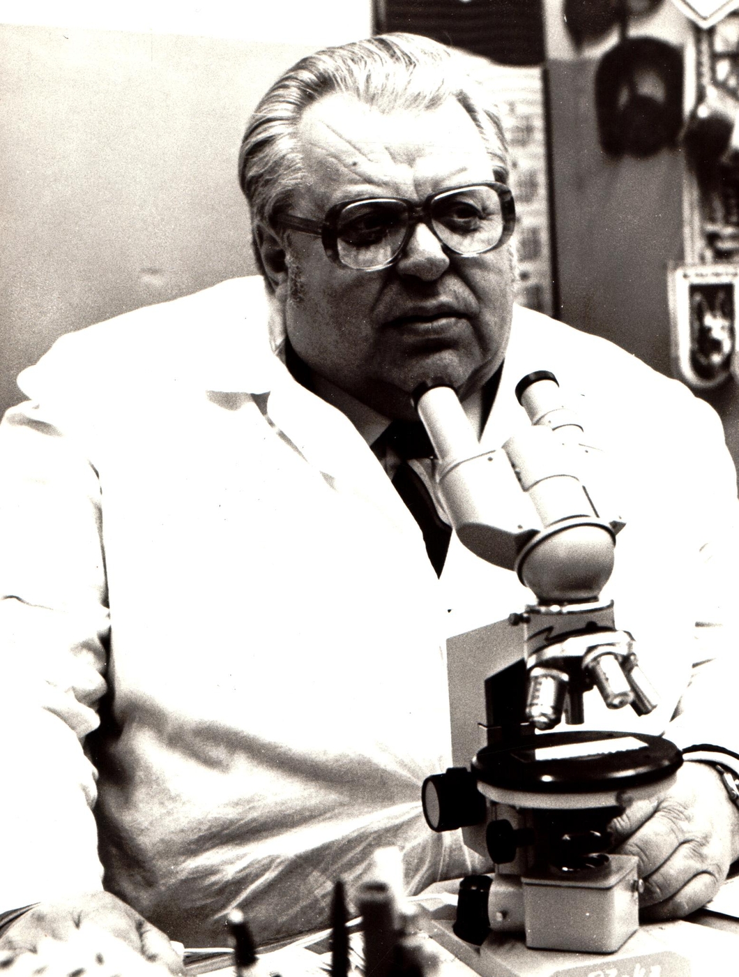 Nežinomas fotografas, Ilgametis Veterinarijos akademijos profesorius Viktoras Šarkūnas