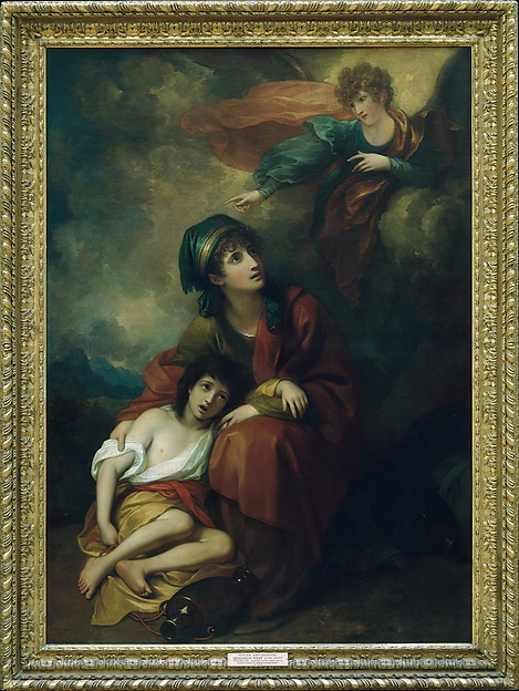 Benjamin West, Hagar and Ishmael