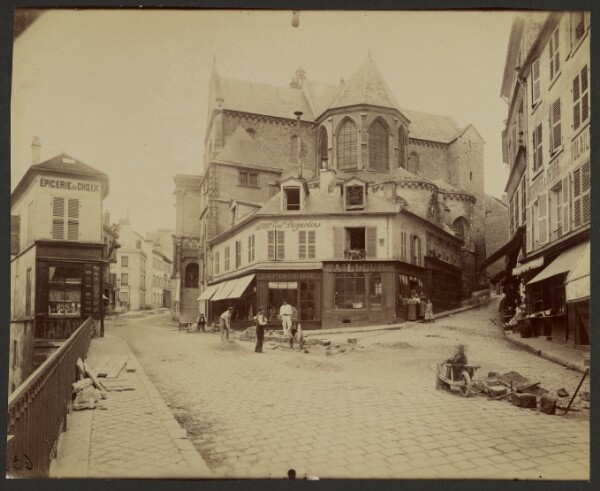 Eugène Atget, Pontoise, Eglise Saint-Maclou, du 12° au 16° siècle