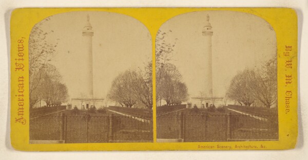 William M. Chase, [Washington Monument, Baltimore, Maryland]