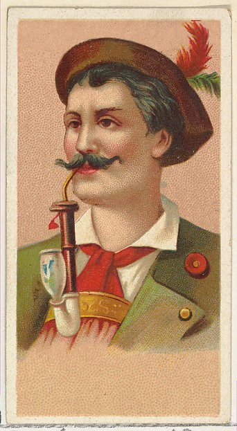 Allen & Ginter, Bavarian Hunter, printer's sample from World's Smokers series (N33) for Allen & Ginter Cigarettes