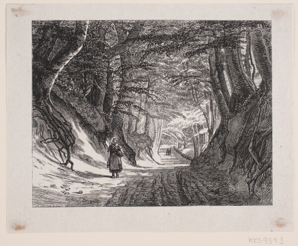 F. Hendriksen, Illustration til Digt af J. Krohn